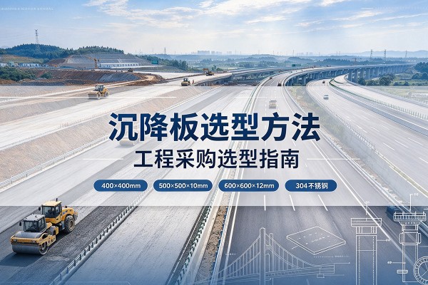 文成沉降板选择方法