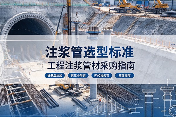 文成注浆管选型标准