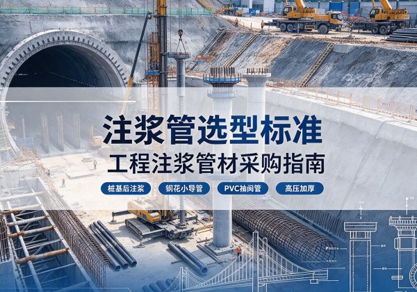 文成注浆管选型标准